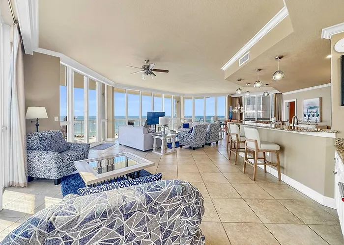 Oceanfront Luxe - Pool - Beachfront - Free Golf Holiday home Gulf Shores